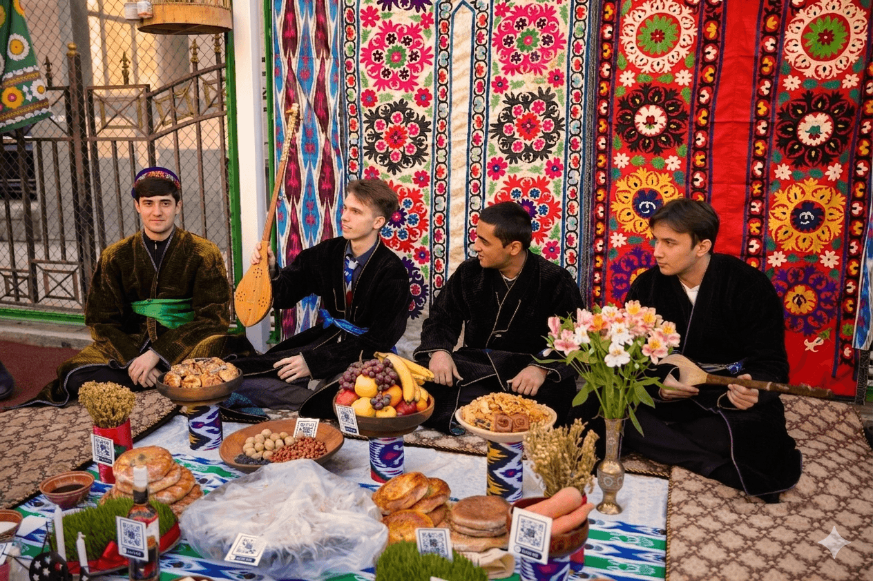 Музыкальное сопровождение у праздничного стола
